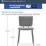 Cult furniture - green faux leather dining chairs Image 5