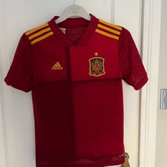 Spain euros 2020 football home jersey age 11-12
