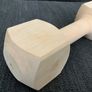Dog Square dumbbell training wood 400g Brand new Image 6