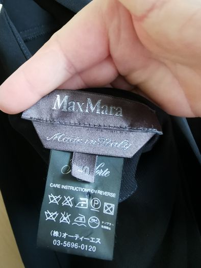 Max Mara Black cocktail dress UK 8-10