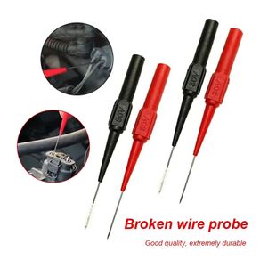 10Pcs Diagnostic Tools Multimeter Test Lead Extention Back Piercing Needle Tip Probes Autotools Automotive Kit Machine 0.7MM