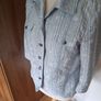 Beautiful Striped Blue Gelco Summer Jacket 12 Image 3