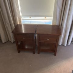 Pair of bedside tables