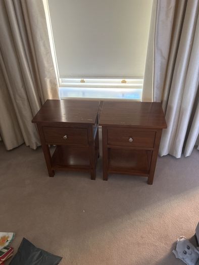 Pair of bedside tables
