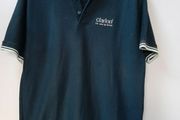 vintage tee shirt short sleeves and collar L