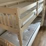 Elliot White Bunk beds with Castlebeds mattresses Image 3