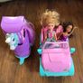 Sparkle Girlz Doll Stable Car and Horse Carrier Bundle Image 2