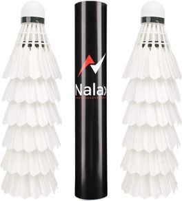 Badminton Birdie,Badminton Shuttlecocks With Great Durability Stability and Balance,Suitable for Professional Training Or Family Outdoor Sports