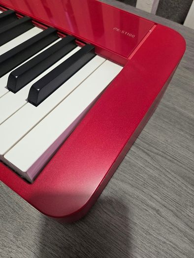 Casio PX-S1100RD + Roland KS-11Z Folding keyboard stand Black