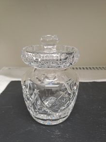 Waterford Crystal Jam Preserve Jar with Lid