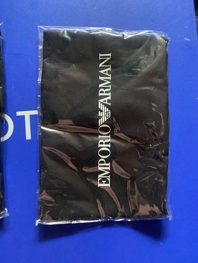Armani cotton drawstring bag