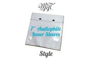 Over 10% OFF! 25 x 7" Inch Single Inner Sleeves 45rpm Vinyl Record MOFI Style Deluxe AUDIOPHILE - For 45s
