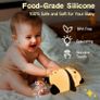 Rechargeable Cute Panda Night Light, 3 Level Dimmable Nursery Nightlight with Timer, Silicone Light Cute Animal Night Lamp for Breastfeeding Toddler Baby Kids Decor, Squishy Lamps Girls Panda Gifts Image 6