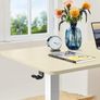 Electric Standing Desk Height Adjustable 120 x 60cm Sit Stand with 4 Memory Smart Pannel for Home Office Splice Board Image 7