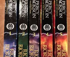 Books 1-5 Percy Jackson by Rick Riordan