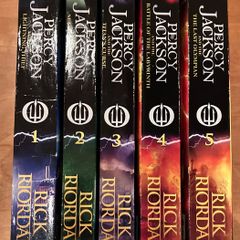 Books 1-5 Percy Jackson by Rick Riordan