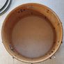 Ludwig 70s 3 ply drum set kit 13 16 22 blue and olive faded silver sparkle Image 5