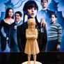 3D Printed Wednesday Addams From Addams Family Figurine Image 3