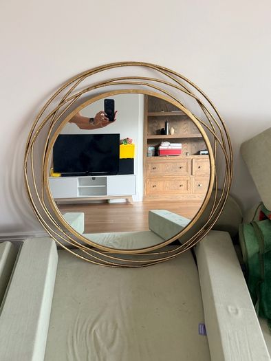 Brass Wall Mirror
