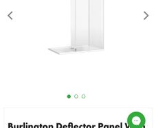 Burlington shower deflector
