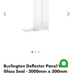 Burlington shower deflector