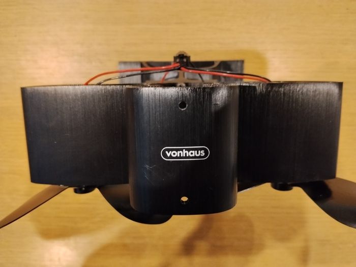 VonHaus Stove Fan with 6 Blades for Wood/Log Burners, Fireplaces, Stove Heaters, Silent Operation, Eco Friendly, Self Powered