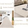Rugs Living Room 160 x 230 cm, Beige Fluffy Area Rugs for Bedroom Washable Anti Slip Modern Floor Carpets Mat Non Shedding Thick Pile Beside Rugs for Dining Room Kitchen Office Image 7