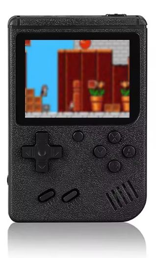 Game Box Console with Nintendo Games Black Edition