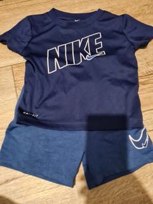 Boys nike short and t shirt set