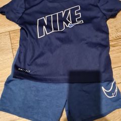 Boys nike short and t shirt set