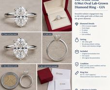 Diamond Ring White Gold Full Documentation
