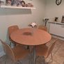 Lovely Kitchen table and 4 matching chairs Image 2