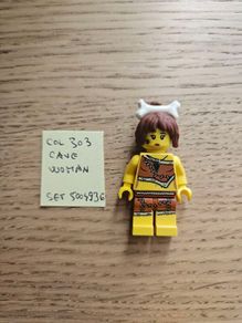 lego col303 cave woman, set 5004936