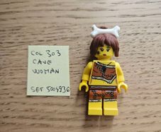lego col303 cave woman, set 5004936