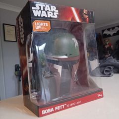 Star wars Boba Fett 3D wall light