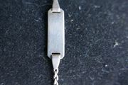 925 Sterling Silver Babies  Bracelet Adjustable 1,8g