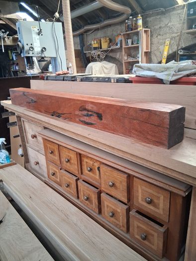 Reclaimed Jarrah wooden Beam