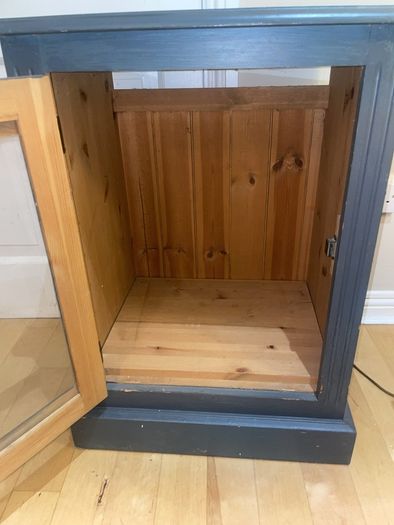 solid wood cabinet
