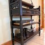 Bespoke Hand-Carved Mahogany Hallway Console Table / Vanity Image 2