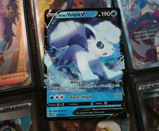 Alolan Vulpix V ! Ultra Rare ! from Silver Tempest Set ! 2022 ! Pokemon Card !