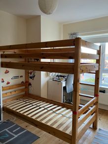 Flexa Classic Solid Pine Bunk Beds