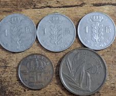 Belgium, 5 Coins - free standard postage
