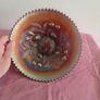 Strawberry Northwood Amethyst basketwave bowl Image 7