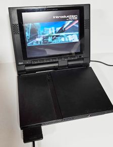 Playstation 2 Slim with very rare 8" Joytech LCD Screen