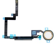 iPad Mini 3 Replacement Black Home Menu Button and Flex Gold White
