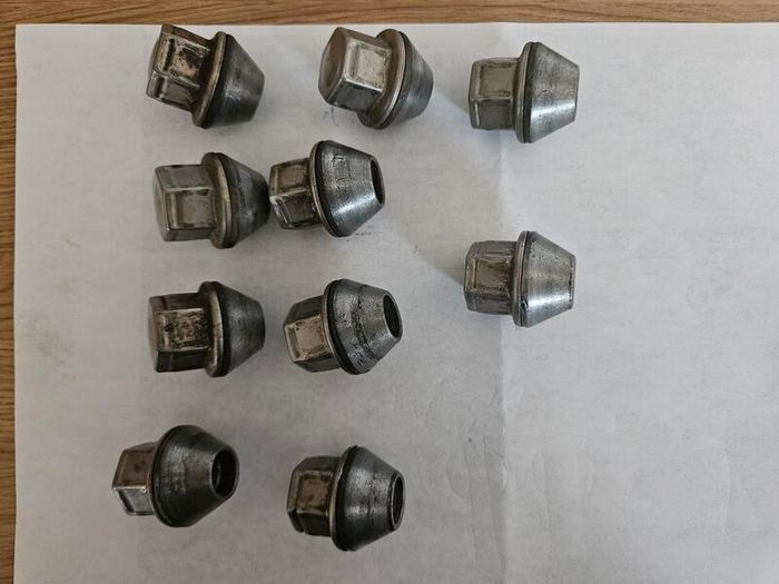 Alloy Wheel Lug Nuts, Qty 10, Ford Models