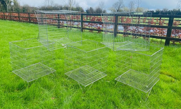 XL Steel Dumper Baskets - Large Quantity Available!