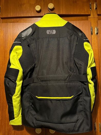 Motorcycle Jacket Oxford Montreal 4 Blk/Fluo Size: Medium