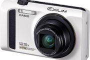 Casio Exilim EX-ZR100 Digital Camera - White (12.1MP, 12.5x Optical Zoom, 3 inch LCD)