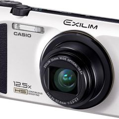 Casio Exilim EX-ZR100 Digital Camera - White (12.1MP, 12.5x Optical Zoom, 3 inch LCD)